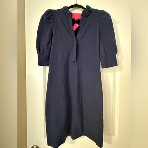 Lilly Pulitzer Deep Blue Long Sleeve Dress